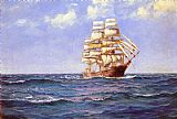 Montague Dawson Rollicking Days painting